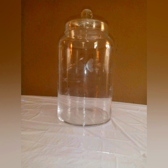 Princess House Dining Biscuit Barrel And Lid Princess House Jar And